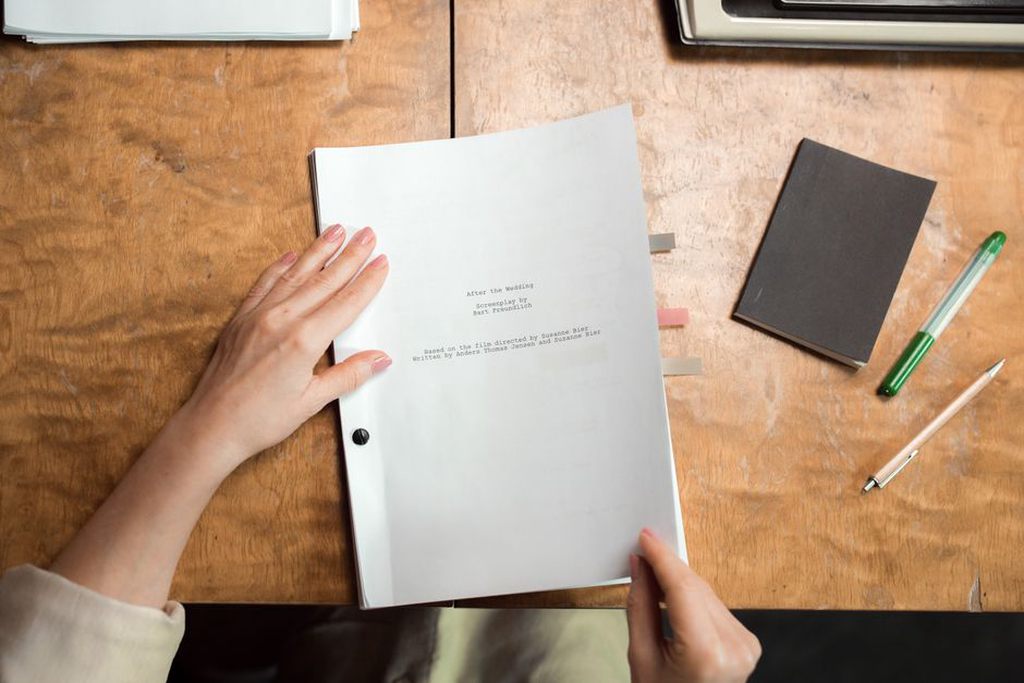 Printed pages prepared for a document classification study