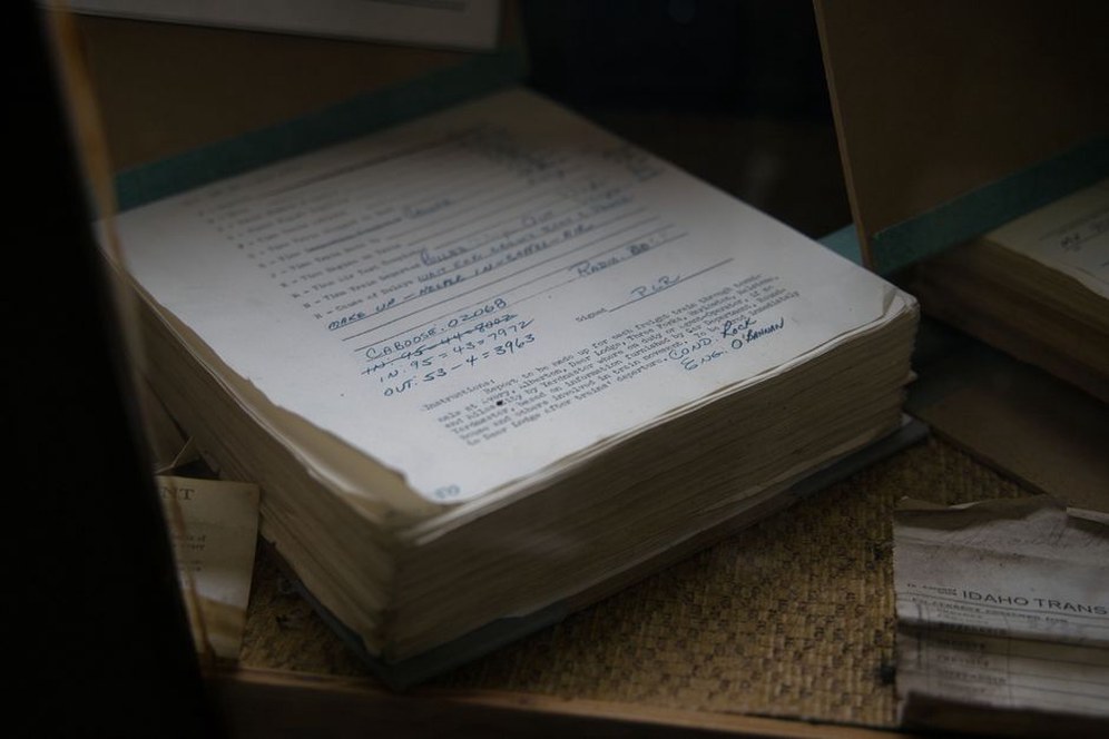 Field labels sit beside handwritten values and ruled boxes