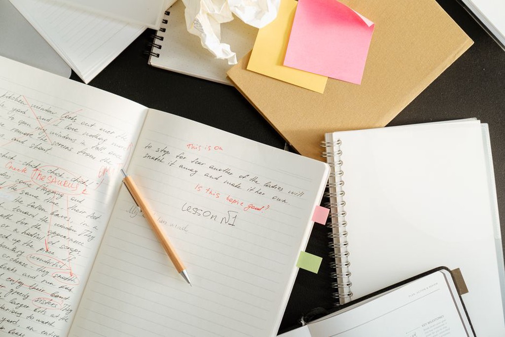 Notes separating results from interpretation