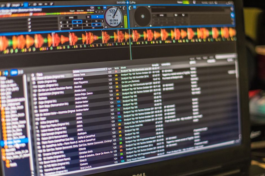 Transcript aligned with a recorded speech sample